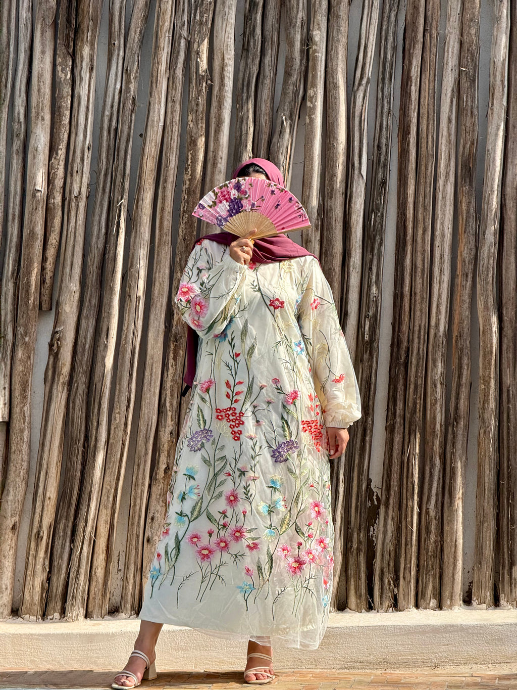 robe tulle fleuries